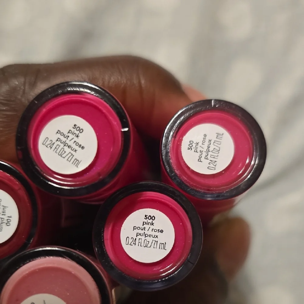 6 Almay Lip Gloss Collection - Bold Pink, Orange, Red - Picture 5 of 6